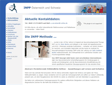 Tablet Screenshot of inpp.ch